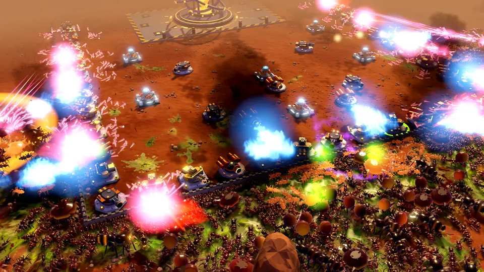 A walled fortress under fire from every side